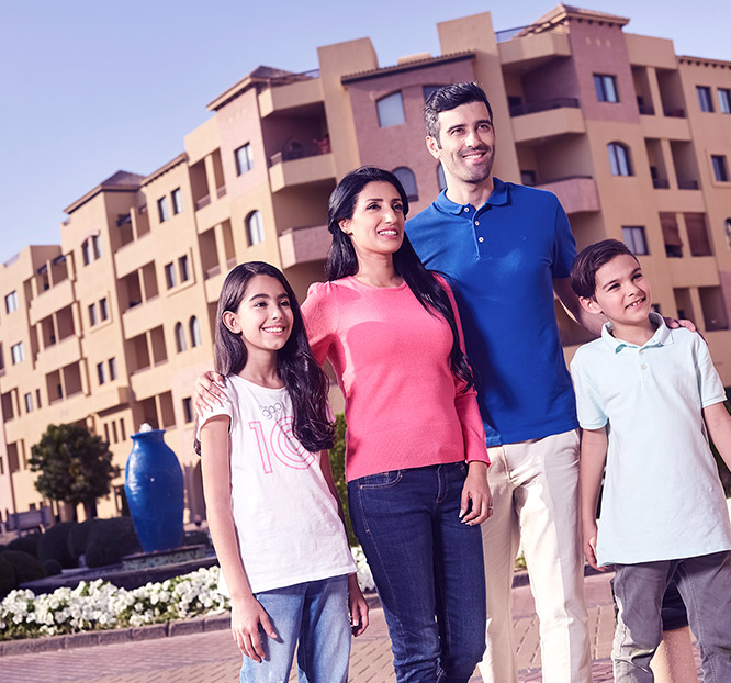 family consist of 4 person at ghoroob