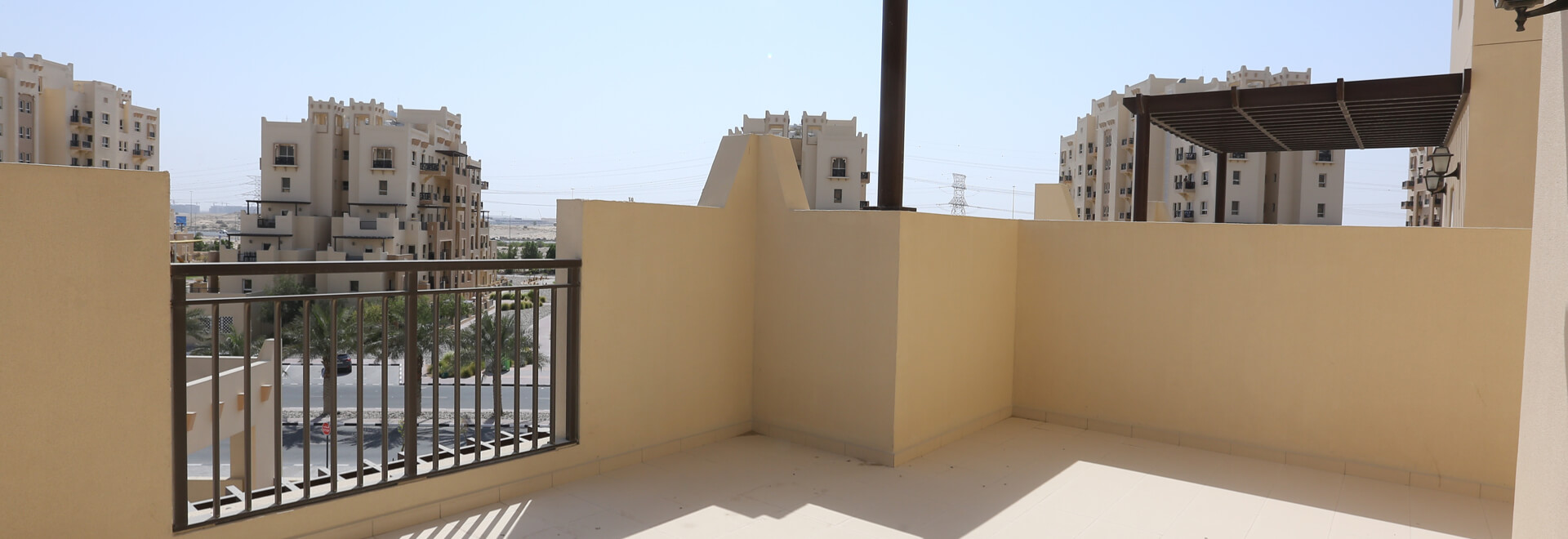 احدى اطلالات المنازل في رمرام 