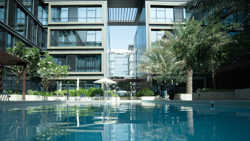 swimming pool at city walk