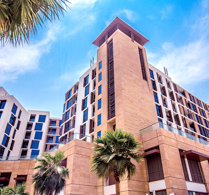 modern building describe dubai soul at dubai wharf